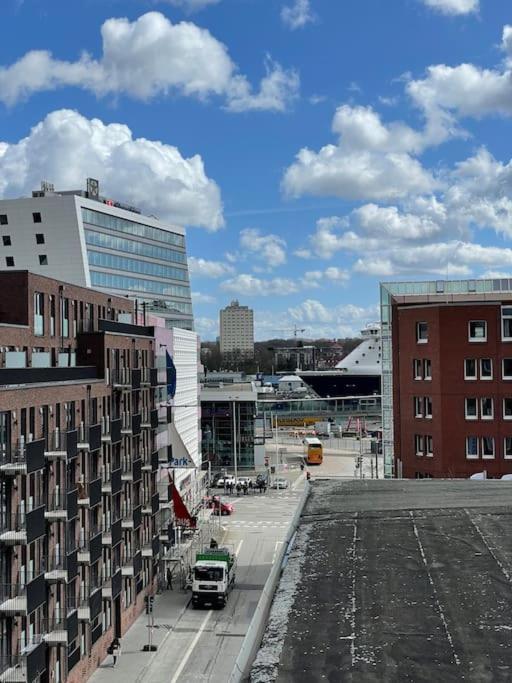 Rooftop Mit Foerdeblick, Zentral & Nah Am Hbf Кіль Екстер'єр фото